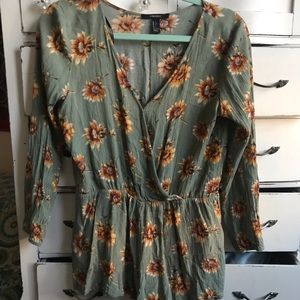 Sunflower romper